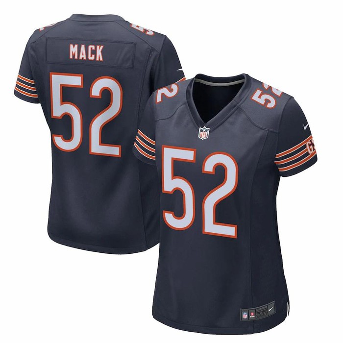 Khalil Mack Chicago Bears Nike Womens Game Jersey - Navy - Cocomos