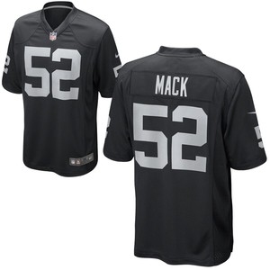 Khalil Mack Las Vegas Raiders Nike Game Jersey - Black