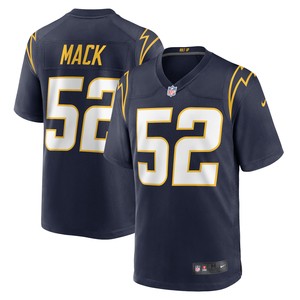 Khalil Mack Los Angeles Chargers Alternate Game Jersey Navy Nfl