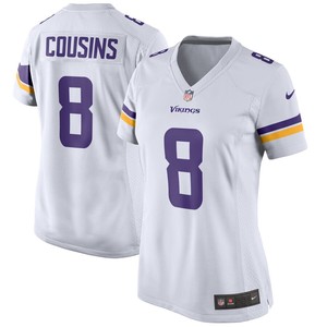 Kirk Cousins Minnesota Vikings Nike Womens Game Jersey - White