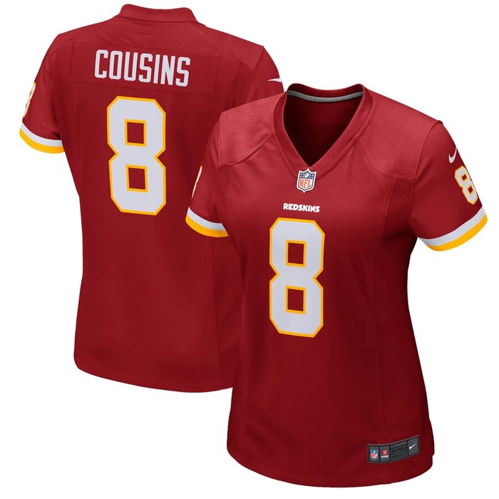 Kirk Cousins Washington Redskins Nike Womens Game Jersey - Burgundy