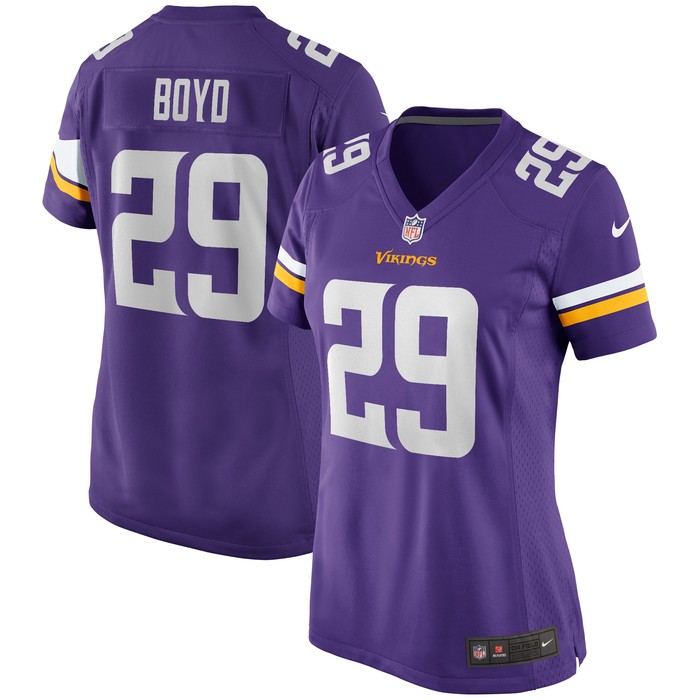 Kris Boyd Minnesota Vikings Womens Game Jersey - Purple Nfl