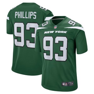 Kyle Phillips New York Jets Game Player Jersey - Gotham Green Nfl