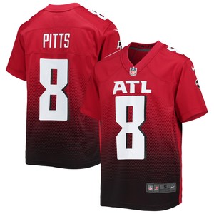 Kyle Pitts Atlanta Falcons Game Jersey - Red Nfl