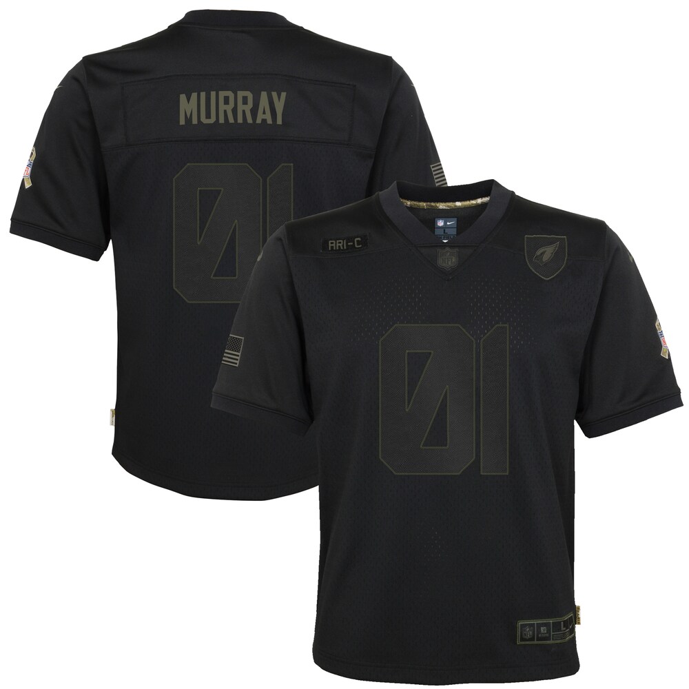 Kyler Murray Arizona Cardinals Youth 2020 Salute To Service Game Jersey - Black - Cocomos