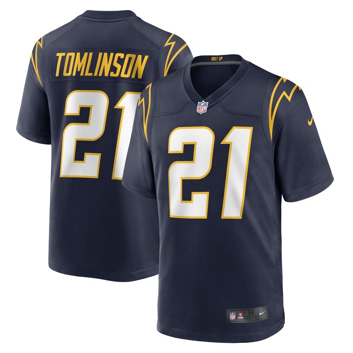 Ladainian Tomlinson Los Angeles Chargers Retired Player Jersey Navy Nfl