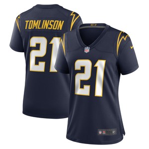 Ladainian Tomlinson Los Angeles Chargers Womens Retired Player Jersey Navy Nfl