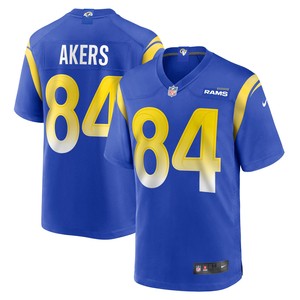 Landen Akers Los Angeles Rams Game Jersey - Royal Nfl