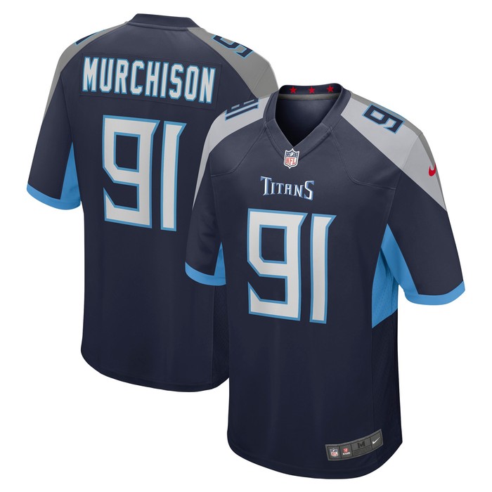 Larrell Murchison Tennessee Titans Game Jersey - Navy Nfl