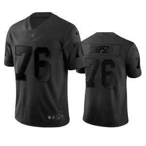 Las Vegas Raiders John Simpson Black City Edition Vapor Limited Jersey