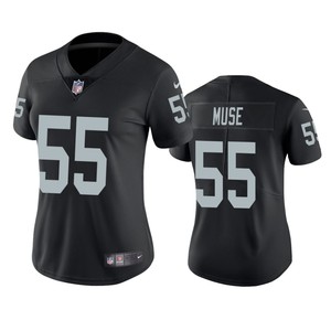 Las Vegas Raiders Tanner Muse Black Vapor Limited Jersey