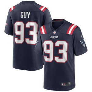 Lawrence Guy New England Patriots Game Jersey - Navy Nfl