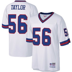 Lawrence Taylor New York Giants Mitchell & Ness Legacy Replica Jersey - White Nfl