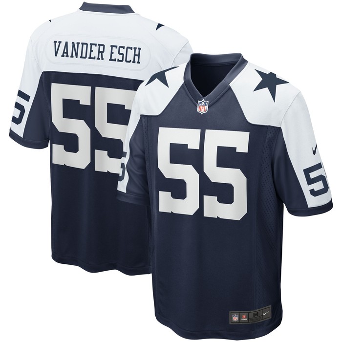 Leighton Vander Esch Dallas Cowboys Alternate Game Team Jersey - Navy Nfl