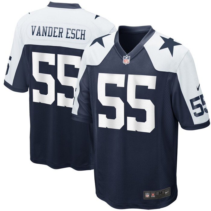 Leighton Vander Esch Dallas Cowboys Nike Alternate Game Jersey - Navy