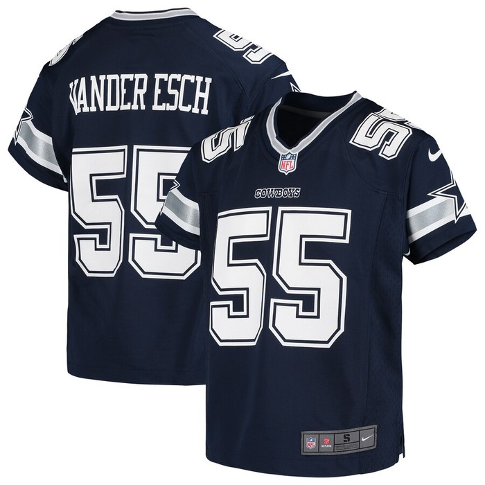 Leighton Vander Esch Dallas Cowboys Nike Youth Game Jersey - Navy