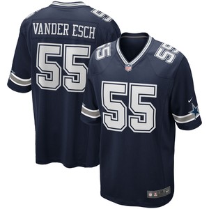 Leighton Vander Esch Dallas Cowboys Team Game Jersey - Navy Nfl