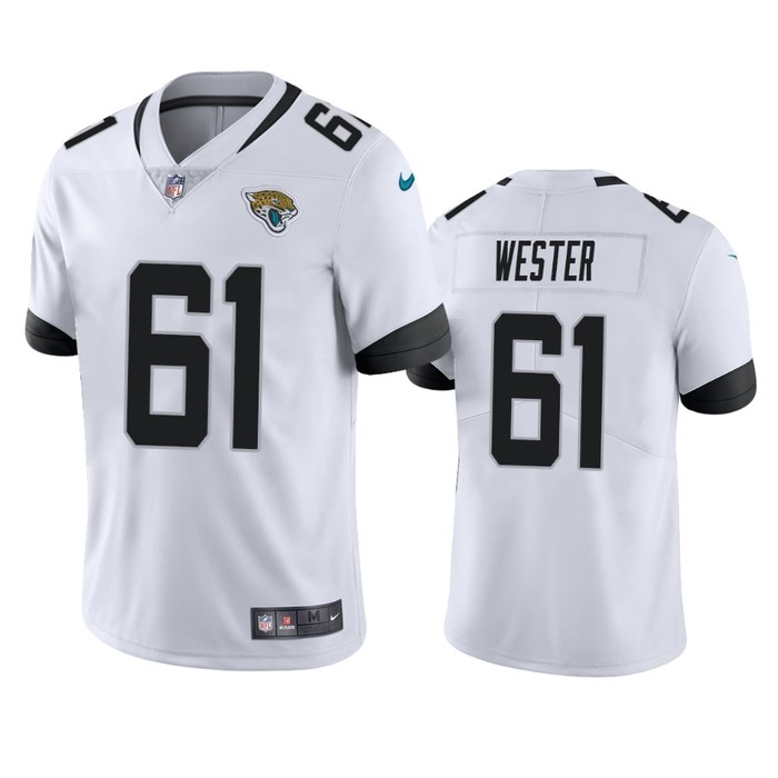 Leonard Wester Jacksonville Jaguars White Vapor Limited Jersey