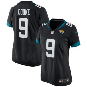 Logan Cooke Jacksonville Jaguars Womens Game Jersey Black Nfl