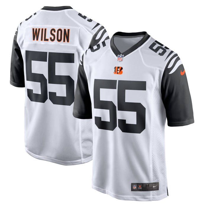 Logan Wilson Cincinnati Bengals Alternate Game Player Jersey - White Nfl