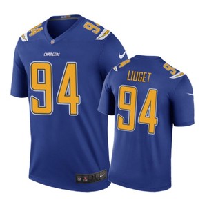 Los Angeles Chargers #94 Corey Liuget Nike Color Rush Royal Jersey