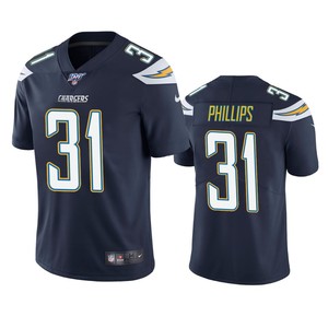 Los Angeles Chargers Adrian Phillips Navy 100th Season Vapor Limited Jersey