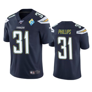 Los Angeles Chargers Adrian Phillips Navy 60th Anniversary Vapor Limited Jersey