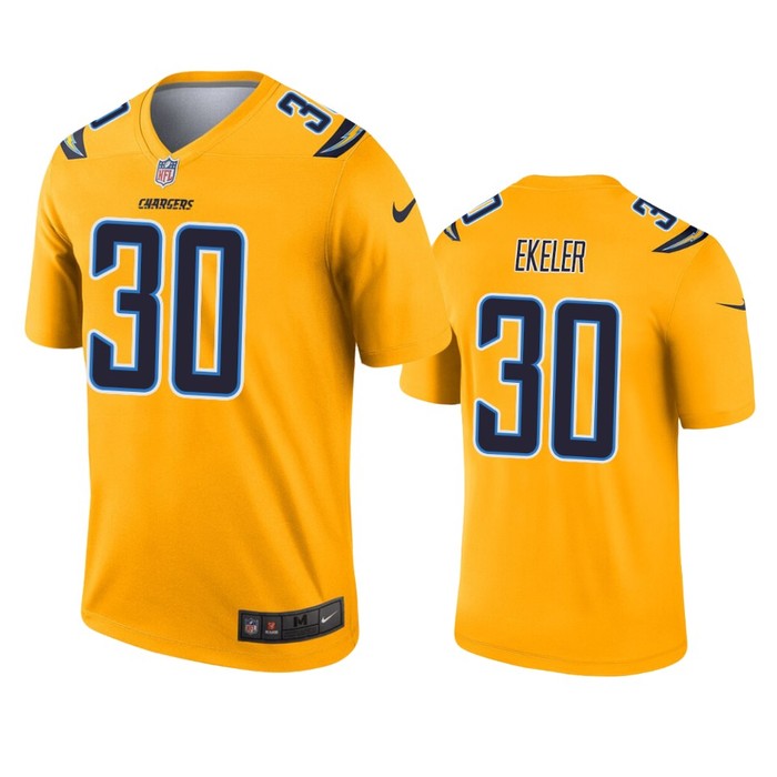 Los Angeles Chargers Austin Ekeler Gold Inverted Legend Jersey