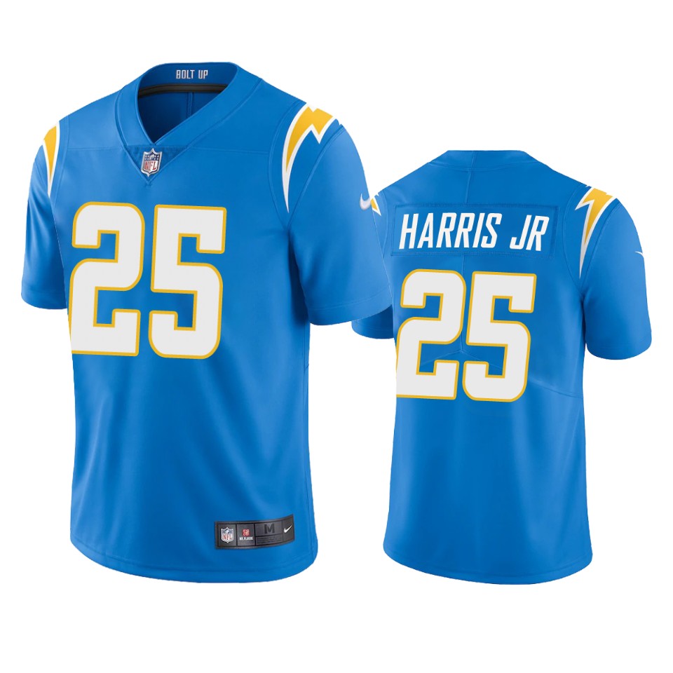 Los Angeles Chargers Chris Harris Jr Powder Blue 2020 Vapor Limited Jersey - Mens - Cocomos