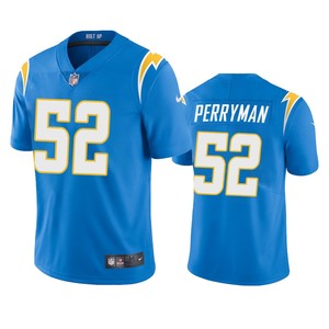 Los Angeles Chargers Denzel Perryman Powder Blue 2020 Vapor Limited Jersey - Mens