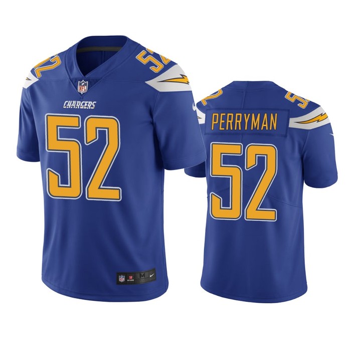 Los Angeles Chargers Denzel Perryman Royal Nike Color Rush Limited Jersey