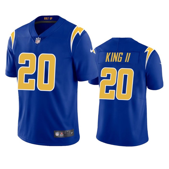 Los Angeles Chargers Desmond King Royal 2020 2nd Alternate Vapor Limited Jersey - Mens