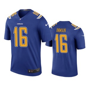 Los Angeles Chargers Dontrelle Inman Royal Color Rush Legend Jersey