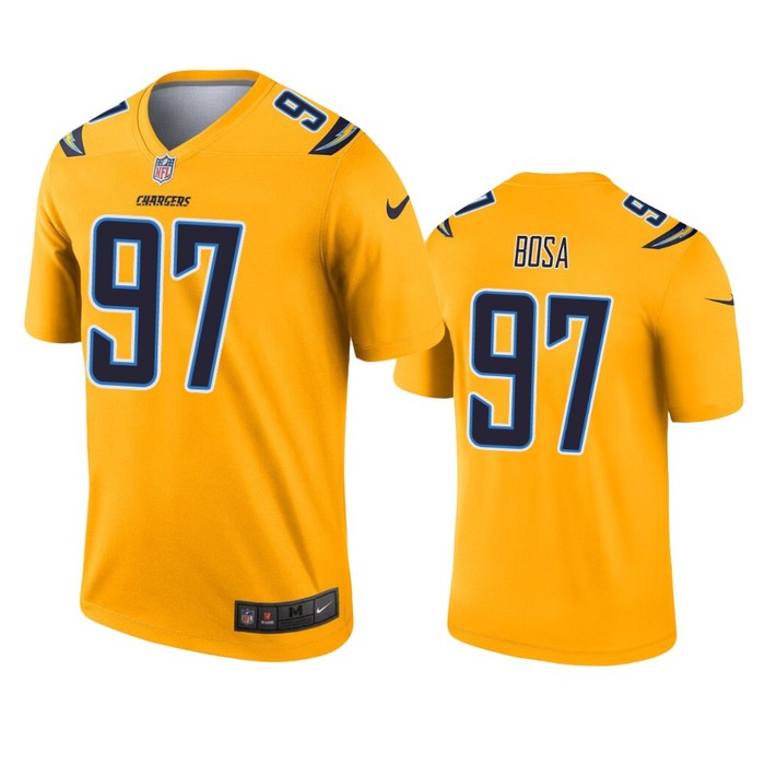 Los Angeles Chargers Joey Bosa Gold Inverted Legend Jersey