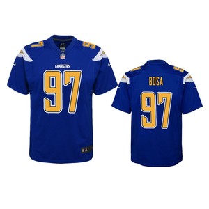 Los Angeles Chargers Joey Bosa Royal Color Rush Game Jersey