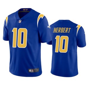 Los Angeles Chargers Justin Herbert Royal 2020 Nfl Draft Alternate Vapor Limited Jersey