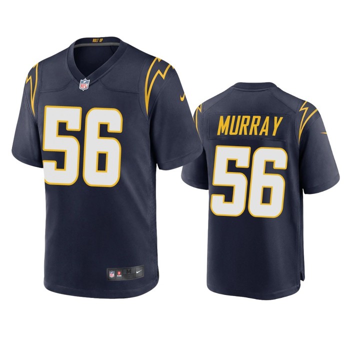 Los Angeles Chargers Kenneth Murray Navy 2020 Nfl Draft Alternate Game Jersey