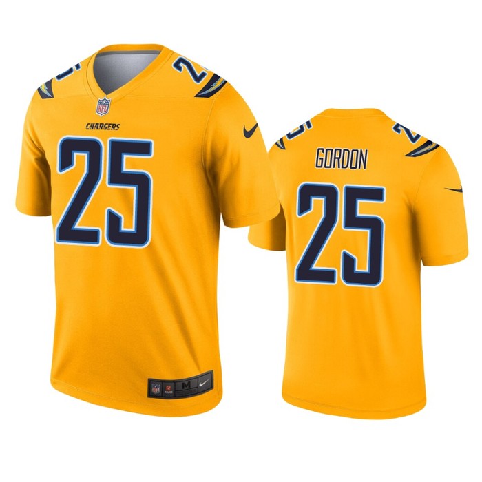 Los Angeles Chargers Melvin Gordon Gold Inverted Legend Jersey