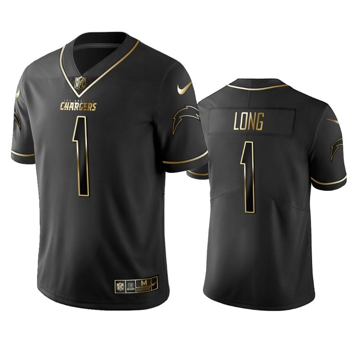 Los Angeles Chargers Ty Long Black Golden Edition 2019 Vapor Limited Jersey - Mens - Cocomos