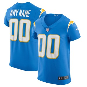 Los Angeles Chargers Vapor Elite Custom Jersey - Powder Blue Custom Jerseys Nfl