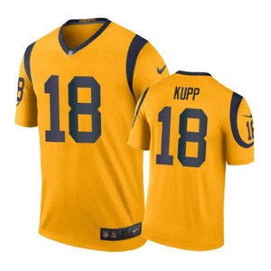 Los Angeles Rams #18 Cooper Kupp Nike Color Rush Gold Jersey