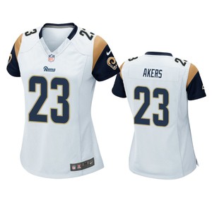 Los Angeles Rams Cam Akers White 2020 Nfl Draft Game Jersey