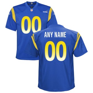 Los Angeles Rams Custom Game Jersey - Royal Custom Jerseys Nfl