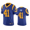 Los Angeles Rams David Long Royal 100th Season Vapor Limited Jersey