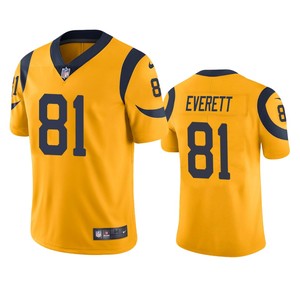 Los Angeles Rams Gerald Everett Gold Nike Color Rush Limited Jersey