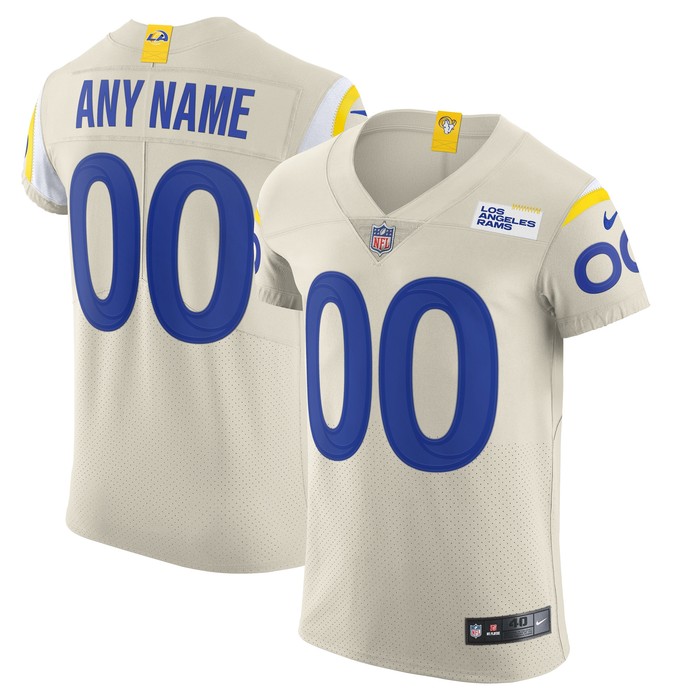 Los Angeles Rams Vapor Elite Custom Jersey Bone Custom Jerseys Nfl