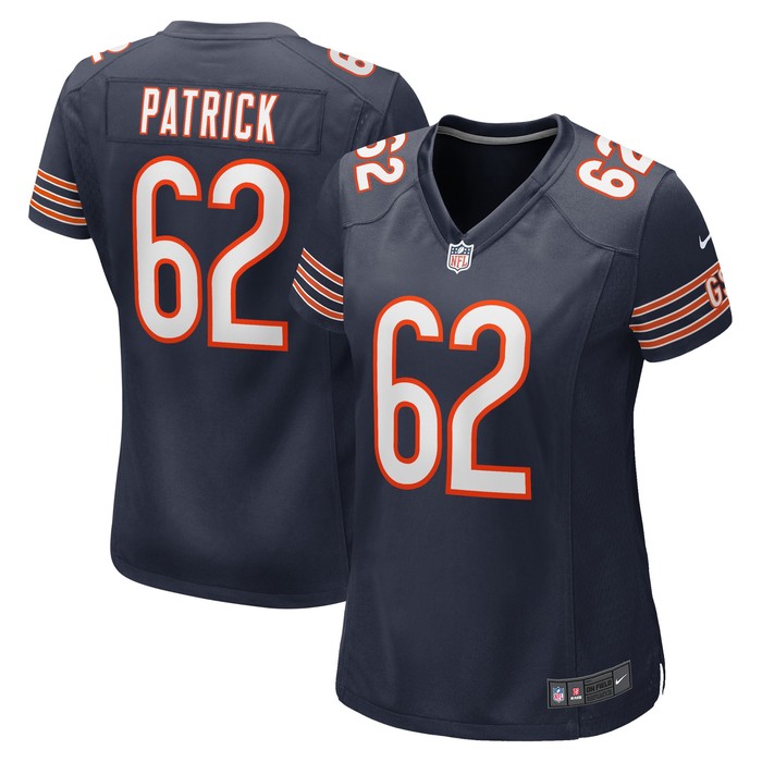 Lucas Patrick Chicago Bears Womens Game Jersey - Navy Nfl