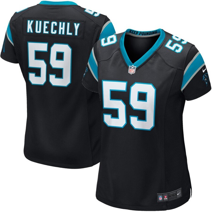Luke Kuechly Carolina Panthers Nike Womens Game Jersey - Black