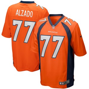 Lyle Alzado Denver Broncos Game Retired Player Jersey - Orange Nfl