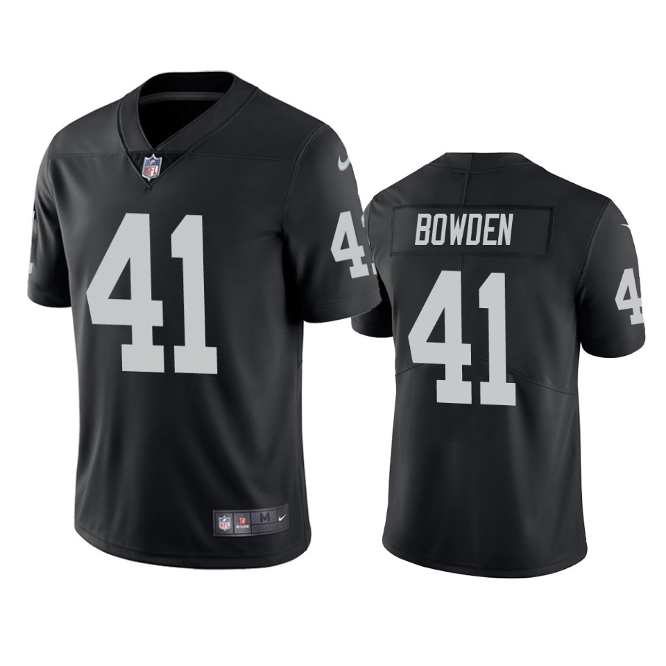 Lynn Bowden Las Vegas Raiders Black Vapor Limited Jersey - Cocomos